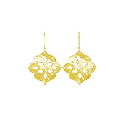 Thai Princess Earrings 18kt YG
