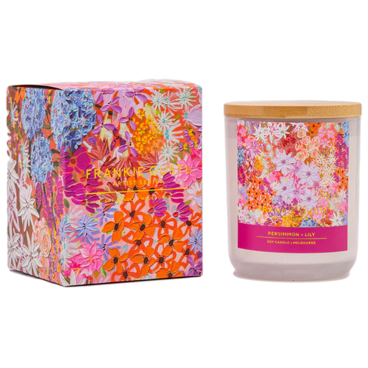 Frankie Gusti - Artist Series - Persimmon + Lily - Candle