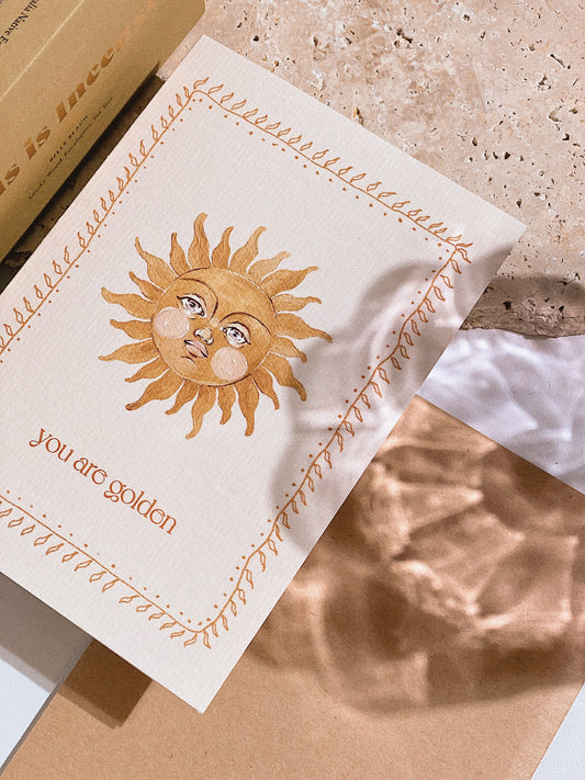 You Are Golden Card