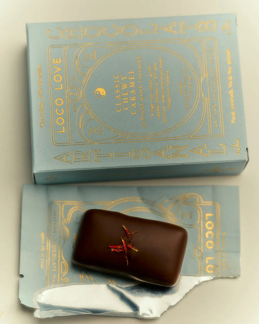 Loco Love Artisan Chocolate - Classic Chewy Caramel - Twin Pack