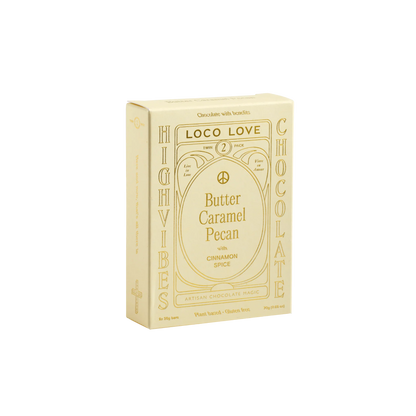 Loco Love Artisan Chocolate - Butter Caramel Pecan - Twin Pack