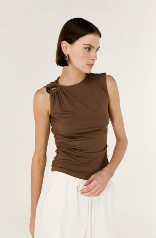 Blair Hardware Top - Chocolate