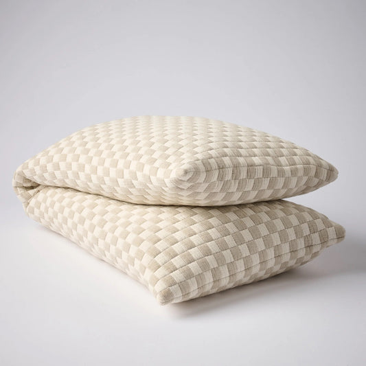 Gambit Long Lumbar - Off White/Natural 120x40cm
