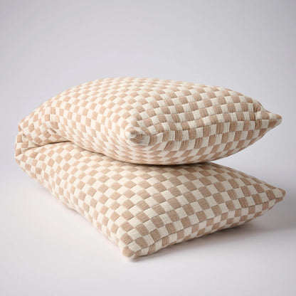 Gambit Long Lumbar - Off White/Nutmeg 120x40cm