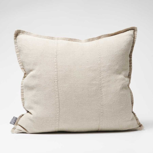 Luca  Linen Cushion - Natural - Filled Cushion / 50x50cm