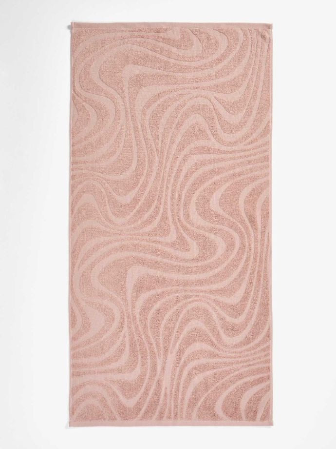 AURA BATH SHEET WAVE SHELL