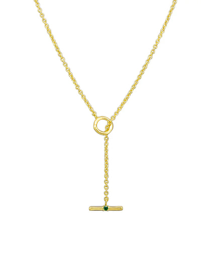Cleo Necklace Green