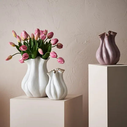 Tulip Bud & Bloom - Fuschia Set/2