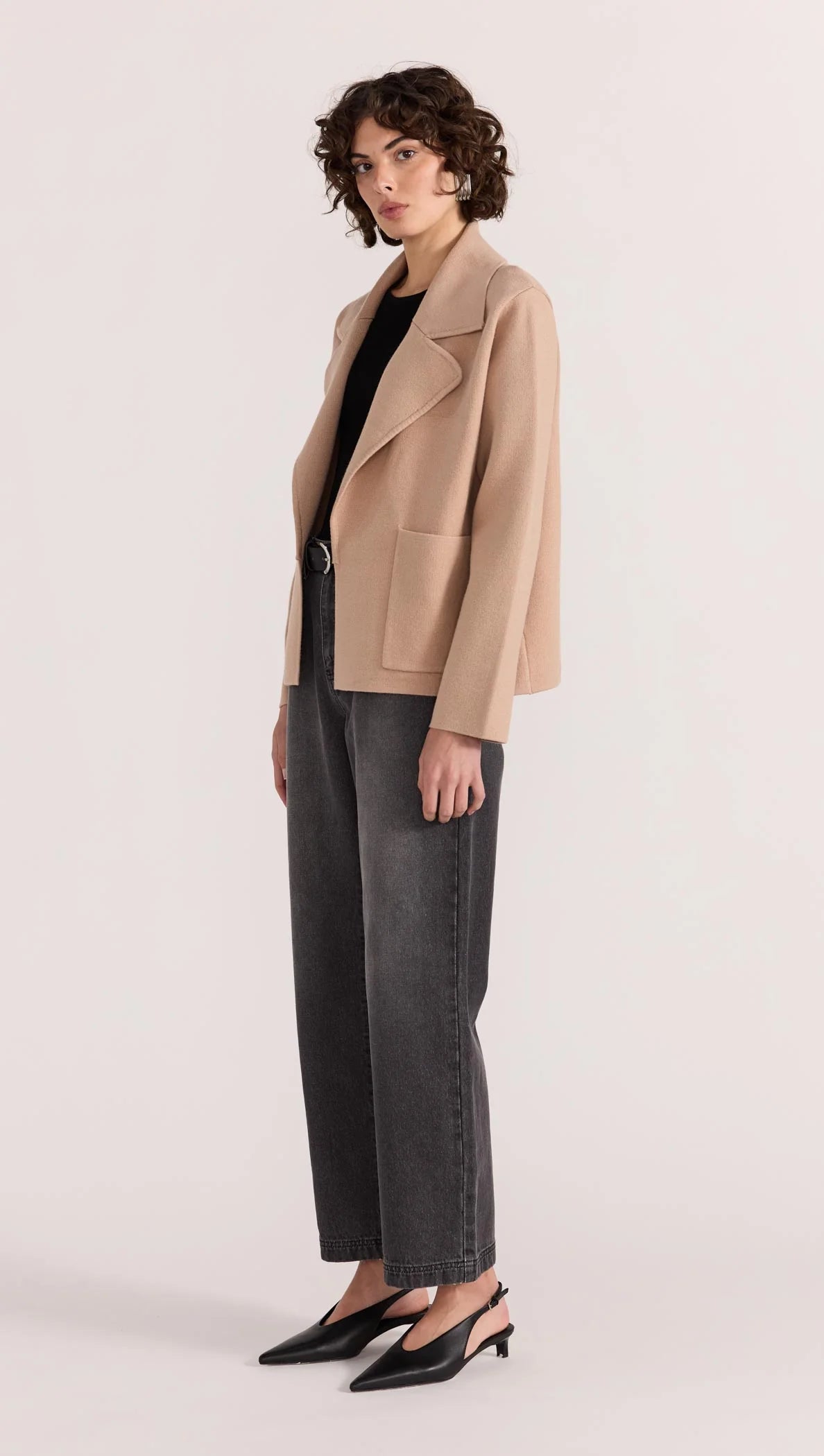Aiden Crop Coatigan