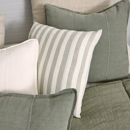 Luca Linen Cushion - Pistachio 50 x 50cm