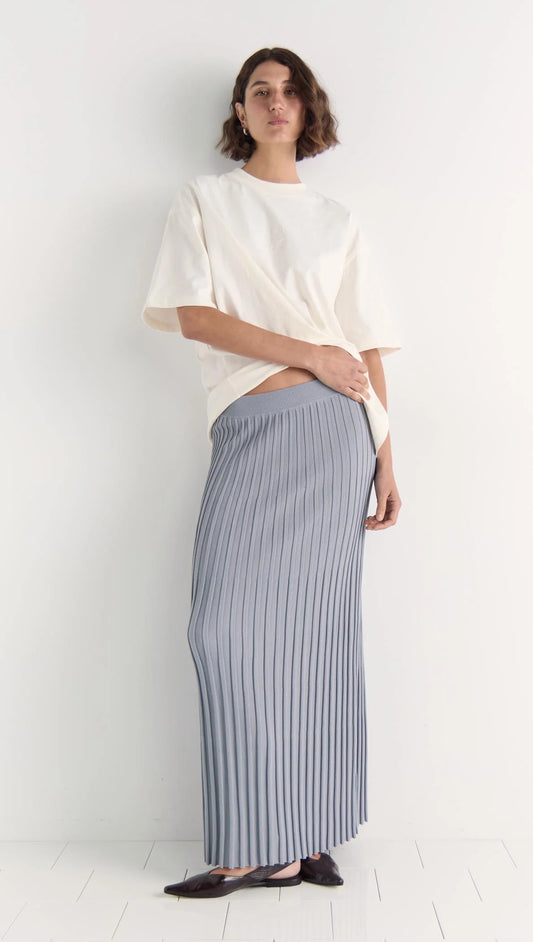 Vera Rib Knit Midi Skirt