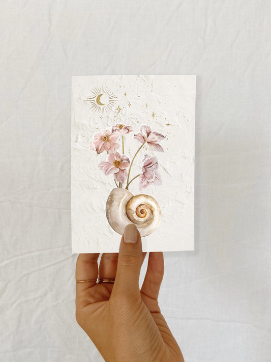Seashells & Stars Card