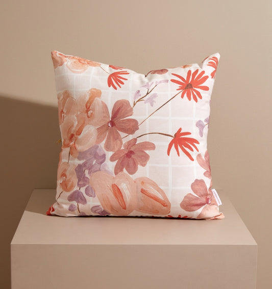 Modern Orchids Square Cushion