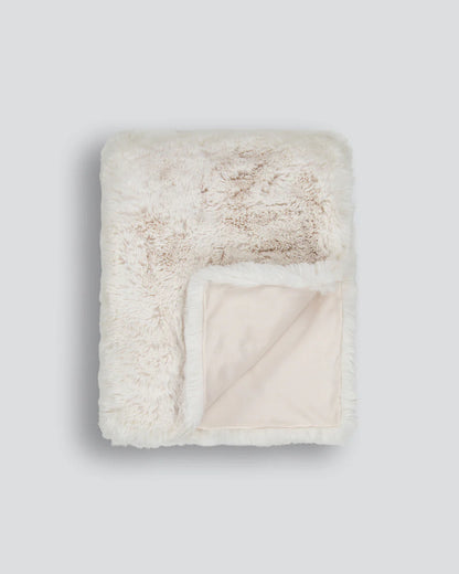 Pelage Ivory - Faux Fur Throw