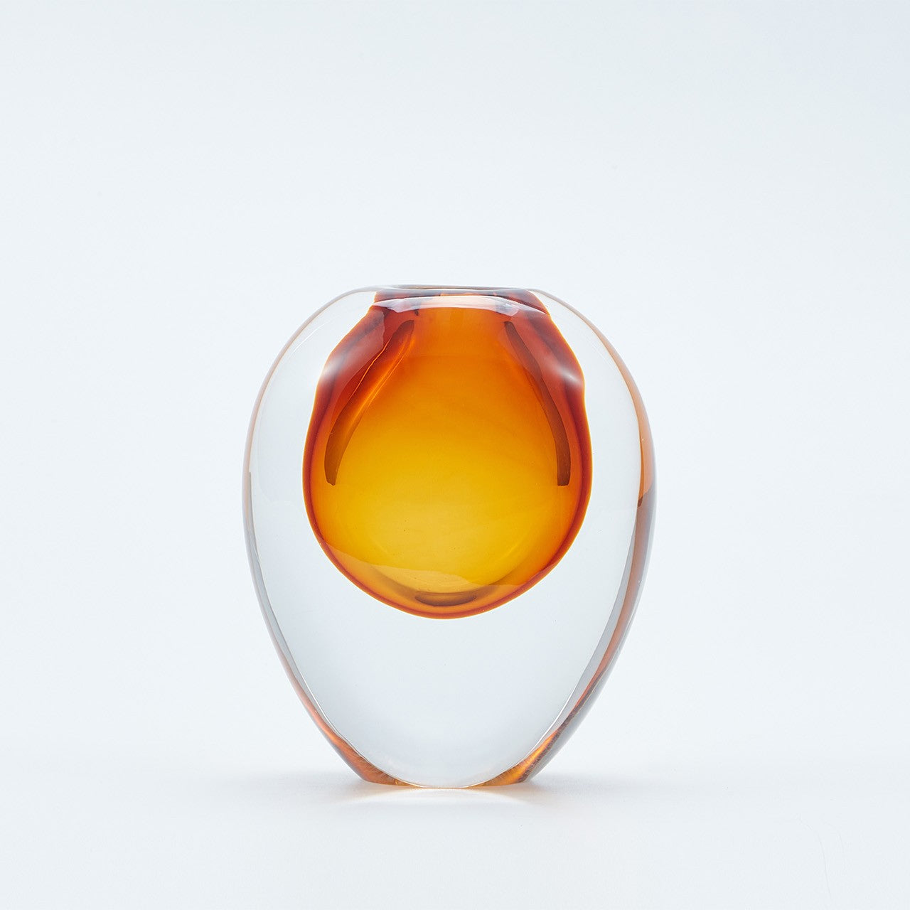 Perle Vase, Small, Colour - Amber