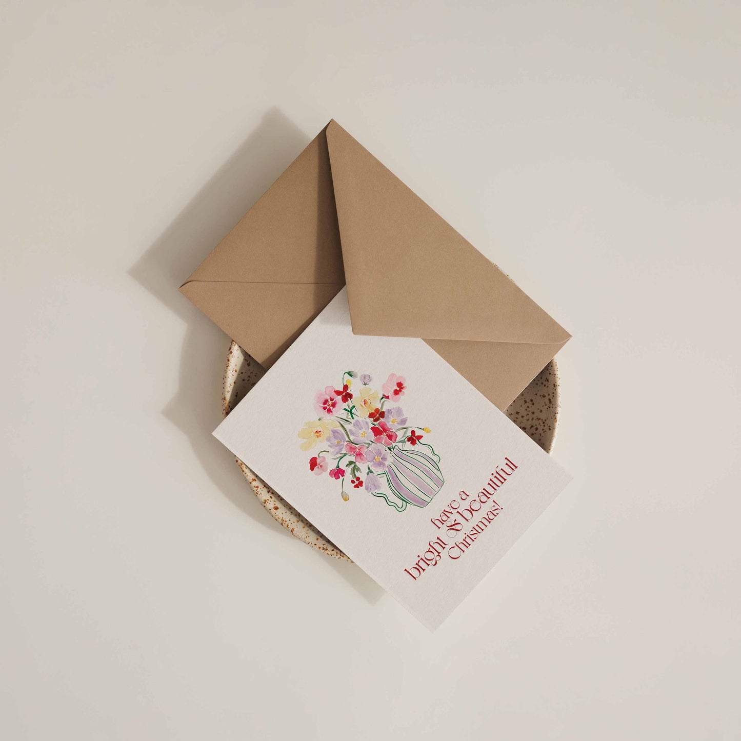 Bright & Beautiful Christmas - Card