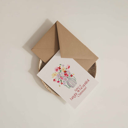 Bright & Beautiful Christmas - Card